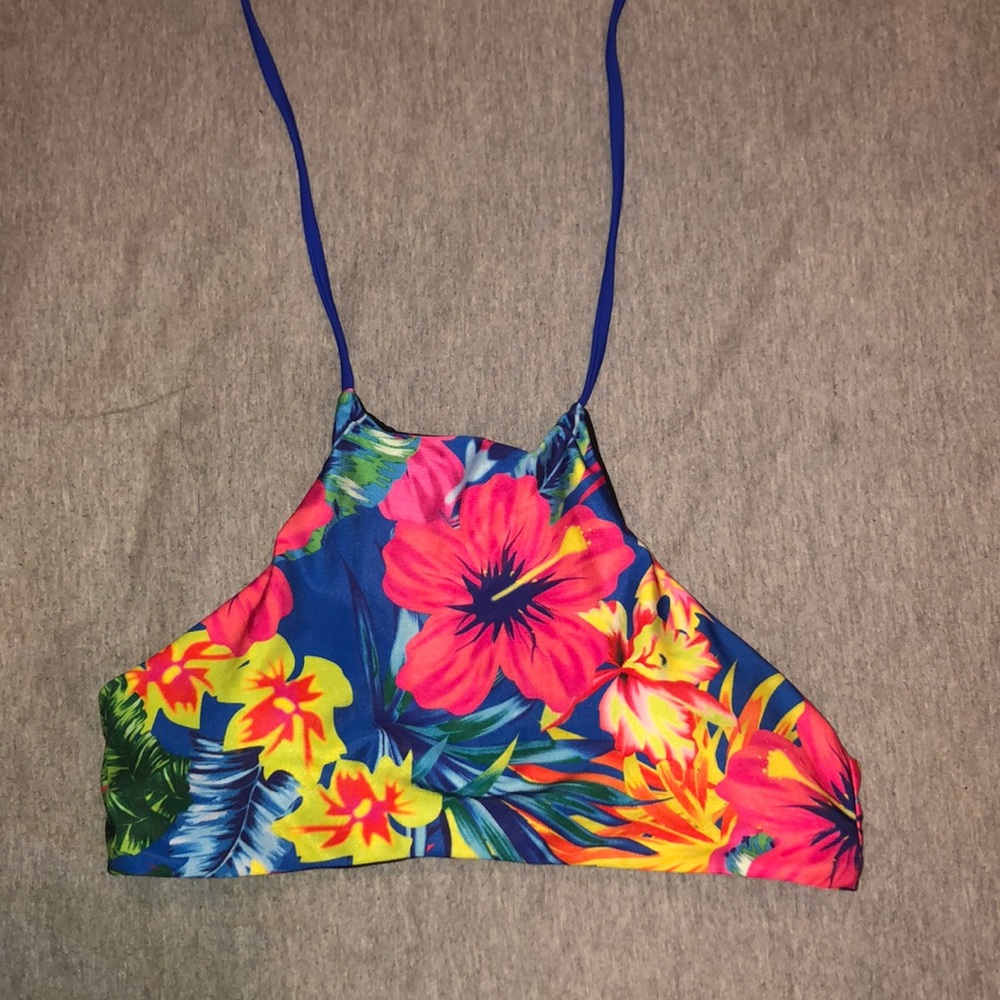 Brand New, Floral Halter Top Bikini
